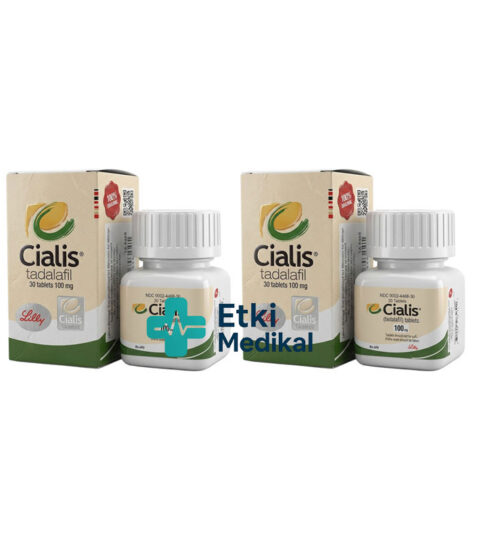 Cialis 100 mg 30 lu Film Kaplı Tablet 2 Kutu (60 Tablet)
