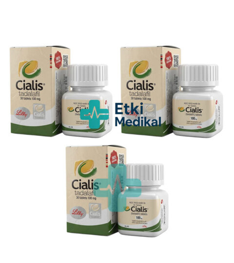 Cialis 100 mg 30 lu Film Kaplı Tablet 3 Kutu (90 Tablet)
