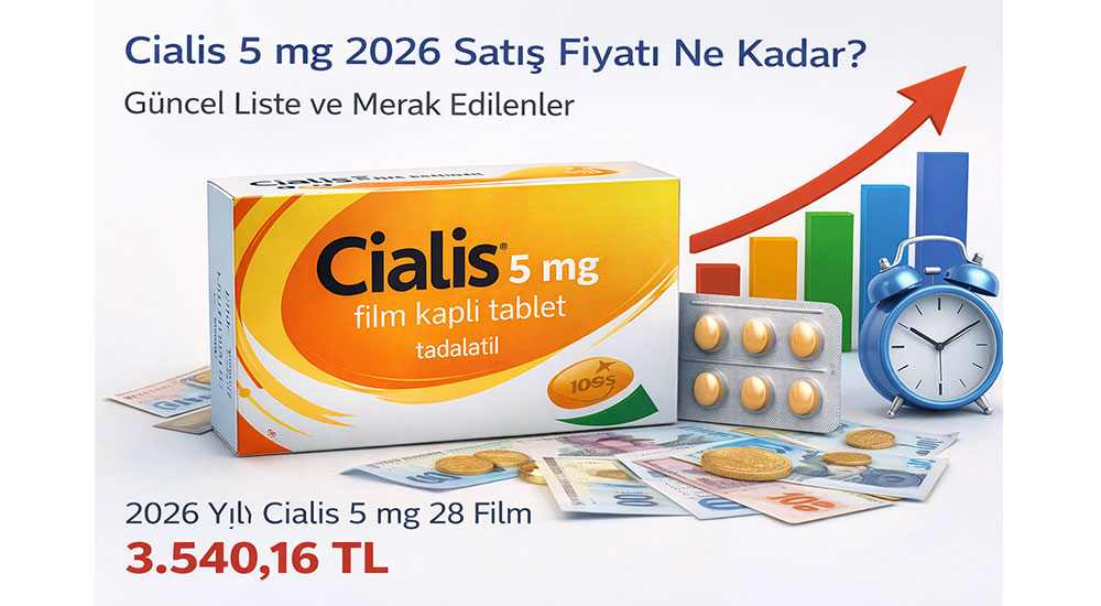 2026 yılı Cialis 5 mg eczane fiyatları